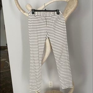 Zara basic stripes pants